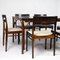 Scandinavian Modern Rosewood Dining Chairs attributed to Henry Rosengren Hansen for Brande Møbelindustri, 1960s, Set of 6 14