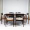 Extendable Rosewood Dining Table attributed to Helge Vestergaard Jensen for Peder Pedersen, Denmark, 1960s 12