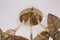 Lámpara de techo floral de Willy Daro, años 70, Imagen 11