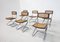 Mid-Century Modern Italian Cane Chairs, 1960s, Set of 6, Image 3