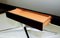 Black Lacquered Double Sided Desk attributed to Florence Knoll, 1960s, Image 3