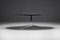 Oval Burgundy Marble Dining Table attributed to Florence Knoll, USA, 1960s, Image 3