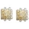 Large Murano Glass Wall Sconces attributed to Doria, Germany, 1960s, Set of 2, Image 1