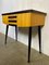 Small Mid-Century Cabinet in Wood and Brass 7