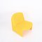 Mid-Century Yellow Alky Italian Armchairs by Giancarlo Piretti for Castelli, 1970s, Image 18