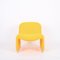 Mid-Century Yellow Alky Italian Armchairs by Giancarlo Piretti for Castelli, 1970s, Image 19