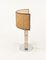 Mid-Century Table Lamp in Travertine and Chrome from Studio Ce, Italy, 1970s 7