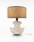 Mid-Century Table Lamp in Travertine and Chrome from Studio Ce, Italy, 1970s, Image 3