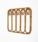 Midcentury Bamboo and Rattan Coat Rack Stand, Italy, 1960s, Image 11