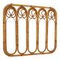 Midcentury Bamboo and Rattan Coat Rack Stand, Italy, 1960s, Image 1