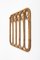 Midcentury Bamboo and Rattan Coat Rack Stand, Italy, 1960s 10