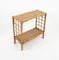 Mid-Century Rattan and Bamboo Console Table, Italy, 1970s, Image 14