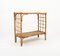 Mid-Century Rattan and Bamboo Console Table, Italy, 1970s, Image 3