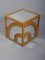 Cane and Mirror Cube Tables from Vivai Del Sud, 1970d, Set of 2, Image 7