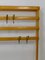 Large Mid-Century Coat Rack in Beech with 8 Brass Hooks attributed to Carl Auböck, 1950s 10