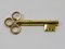 Large Brass Key Corkscrew Bottle Opener Paperweight attributed to Carl Auböck, Austria, 1950s, Image 10