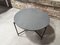 Concrete Top Round Outdoor Table 7