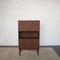 Highboard in Walnut Wood with Closed Containers and Display Door Unit by Peter Hvidt, 1960s 1