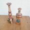 Baroque Style Gilded Polychrome Lamp Stands, 1950s, Set of 2, Image 8