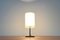 Lámpara de mesa minimalista pequeña Mid-Century, años 60, Imagen 18