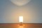 Lámpara de mesa minimalista pequeña Mid-Century, años 60, Imagen 20