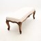French Carved Walnut Foot Stool, 1930s, Image 2