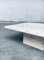 Italian Travertine Square Coffee Table, 1970s, Image 8