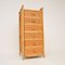 Vintage Bamboo and Rattan Tallboy Chest of Drawers from Angraves, 1970s 3