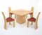 Mesa de comedor de roble y sillas Orchid de Bob Van Den Berghe para Vandenberghe-Pauvers. Juego de 5, Imagen 2