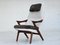 Scandinavian Armchair in Leather & Teak, 1960s 6