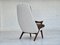 Scandinavian Armchair in Leather & Teak, 1960s, Image 12