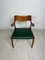 Vintage Danish Teak & Leather Dining Chairs No.55 by Niels O. Møller for Jl Møller, 1950s, Set of 6 5