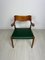 Vintage Danish Teak & Leather Dining Chairs No.55 by Niels O. Møller for Jl Møller, 1950s, Set of 6, Image 5