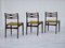 Danish Model 101 Dining Chairs by Johannes Andersen, 1960s, Set of 3 18