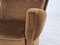 Danish Highback Relax Chair in Original Upholstery & Green Velour, 1960s, Image 13
