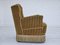 Danish Relax Chair in Original Upholstery & Green Velour, 1960s 16