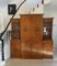 Large Satinwood Breakfront Bookcase with Original Painted Decoration, 1930s, Image 1