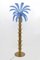 Murano Glass and Brass Palm Tree Floor Lamp, 1970s 1