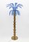 Murano Glass and Brass Palm Tree Floor Lamp, 1970s, Image 5