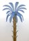 Murano Glass and Brass Palm Tree Floor Lamp, 1970s 3