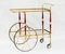 Mid-Century Italian Bar Cart Cocktail Trolley from Cesare Lacca, 1950 6