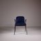 Vintage Blue Velvet Chairs, Set of 2 9