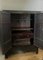 Antique Chinese Black Lacquered Cabinet 6