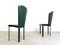 Vintage Green Leather Dining Chairs, 1980s, Set of 6, Image 10