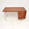 Vintage Teak and Steel Desk by Robin Day for Hille, 1960s, Image 1
