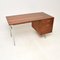 Vintage Teak and Steel Desk by Robin Day for Hille, 1960s 2