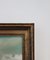Moretti, Lagune de Venise animée, Oil on Canvas, Framed 8