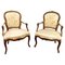 French Louis XV Cabriolet Armchairs, 1740, Set of 2 1