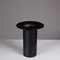 Vase Cylindrique Noir Vintage 6