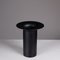 Vintage Black Cylindrical Vase, Image 6